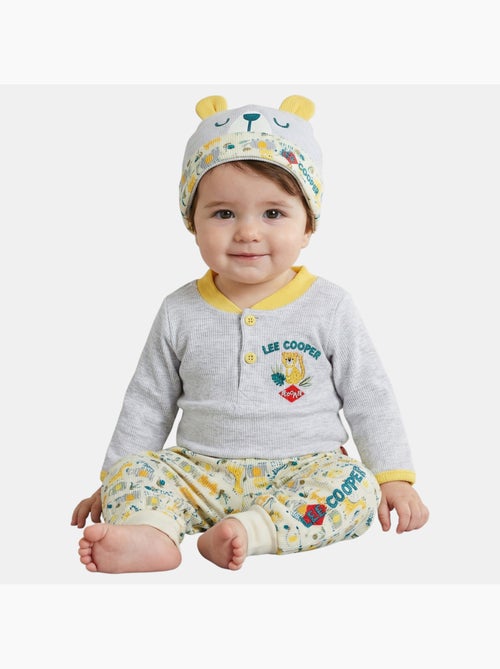 Lee cooper - body com leggings e gorro a condizer - Kiabi Lee cooper - body com leggings e gorro a condizer - Kiabi