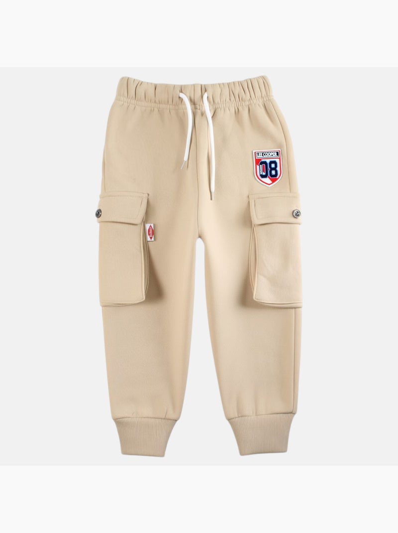 Lee Cooper - Calça de treino  menino Bege - Kiabi