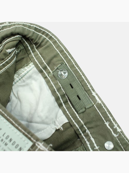 Lee Cooper - Calção de ganga menina com detalhe entrançado - Kiabi
