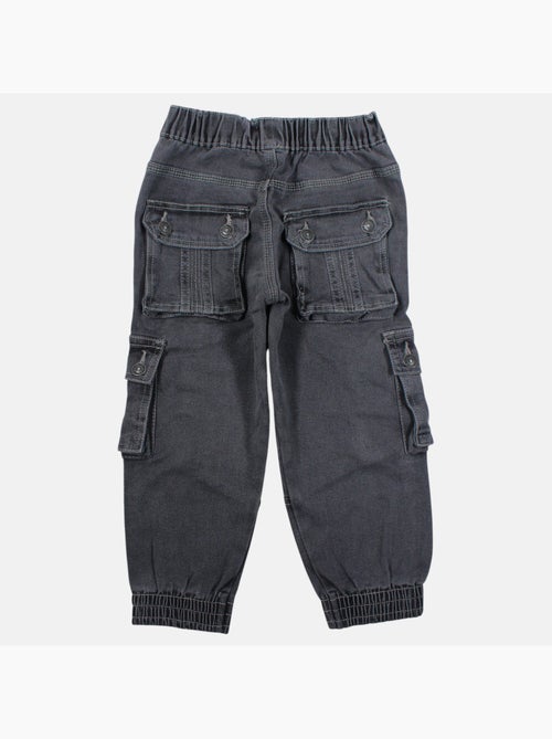 Lee cooper - calças cargo de corte largo, com cordão na cintura - Kiabi