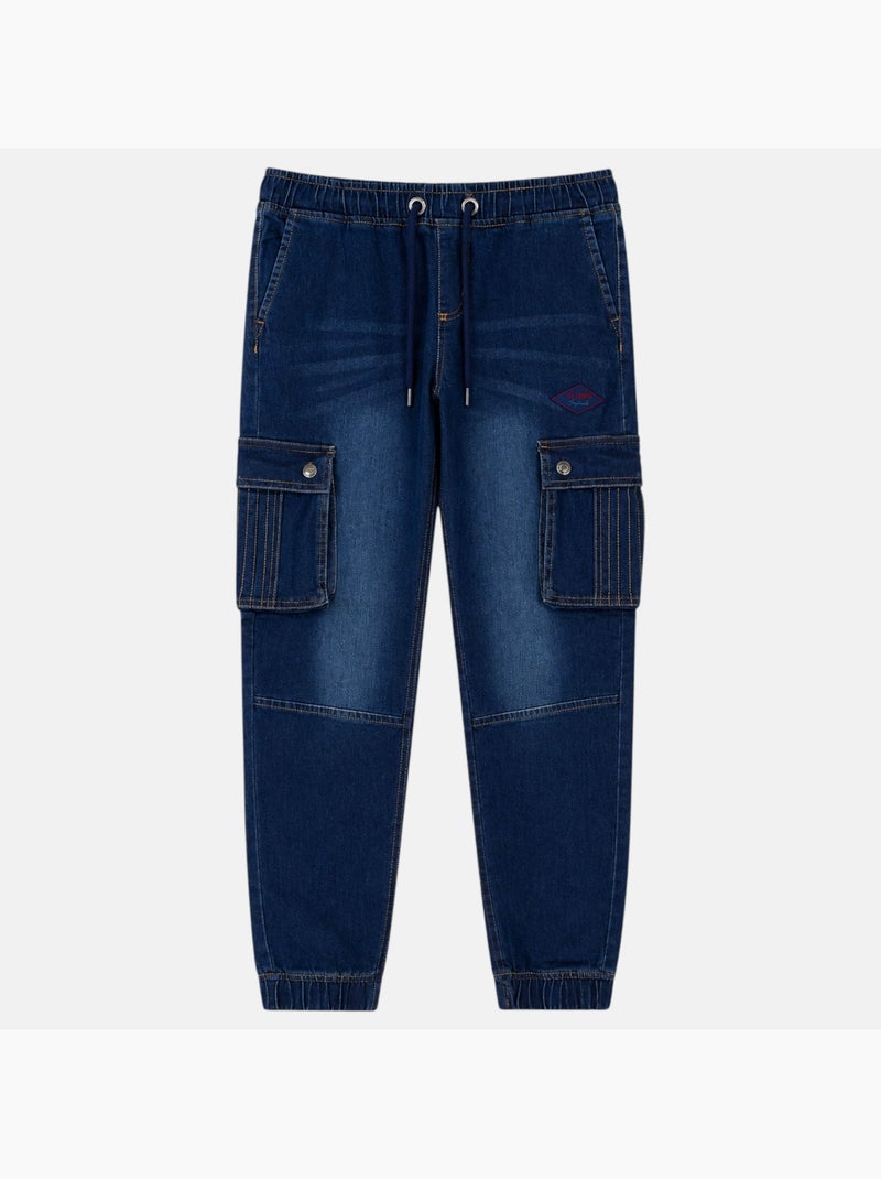 Lee cooper - calças cargo para homem Azul - Kiabi