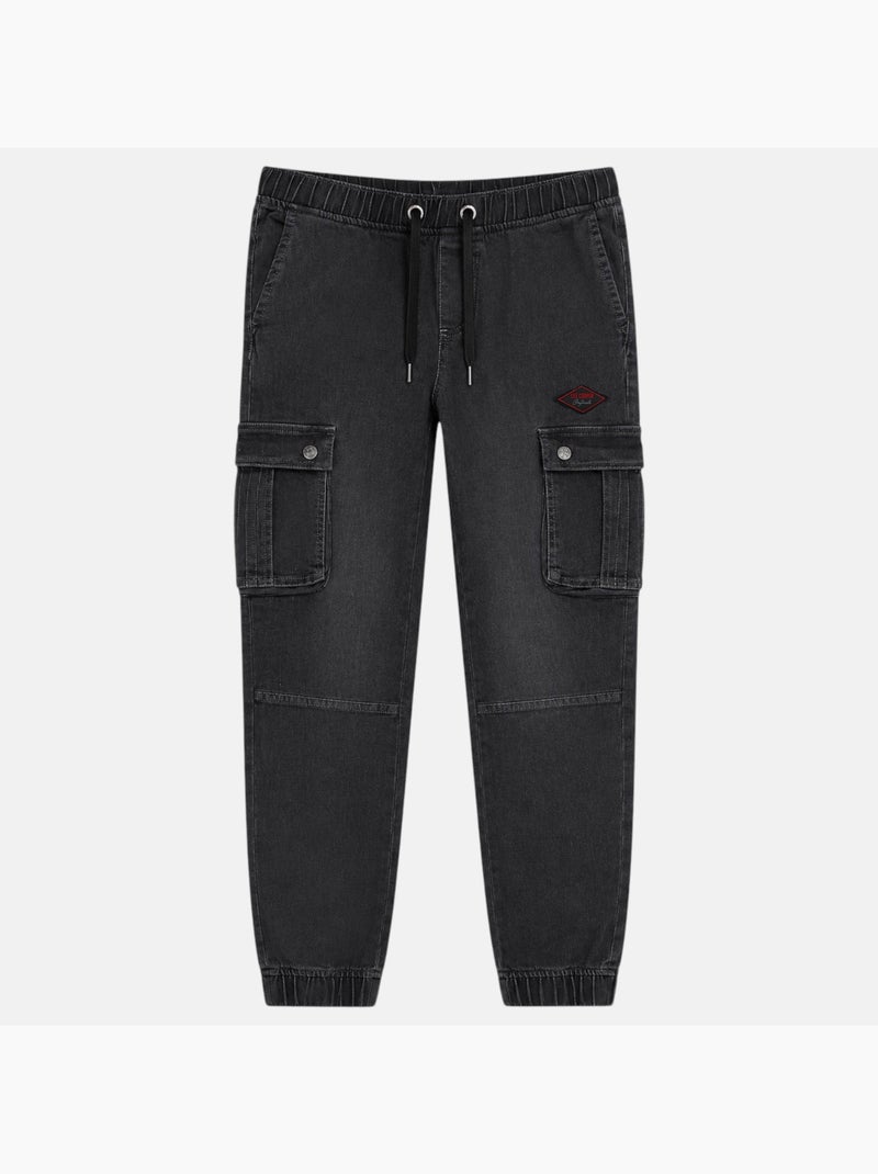 Lee cooper - calças cargo para homem Cinza - Kiabi