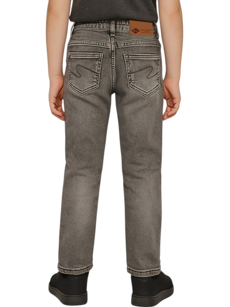 Lee cooper - calças de ganga  menino Cinza - Kiabi