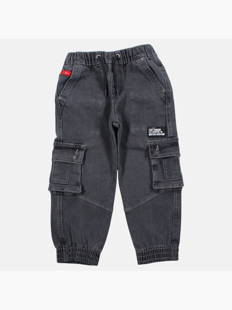 Lee cooper - calças de ganga para menino Cinza - Kiabi