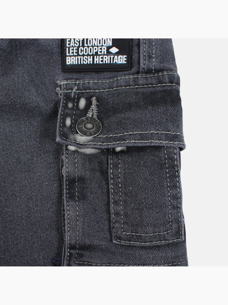 Lee cooper - calças de ganga para menino Cinza - Kiabi