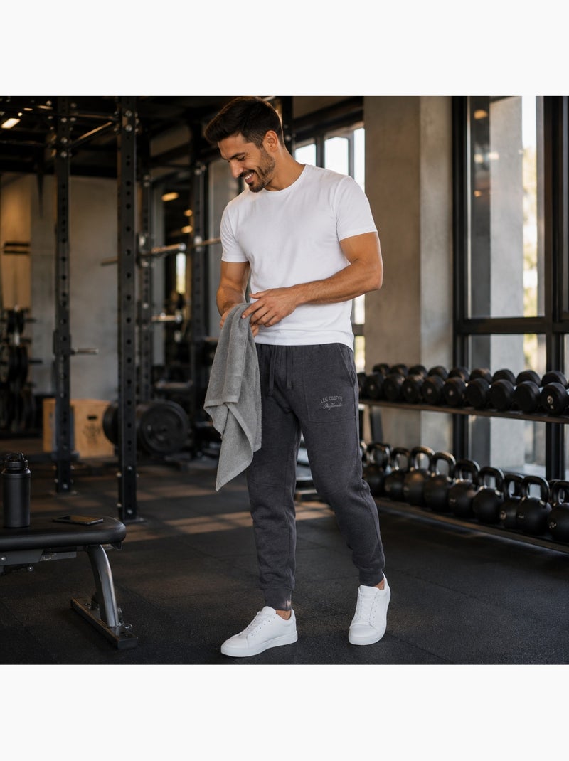 Lee cooper - calças de jogging  homem Cinza antracite - Kiabi