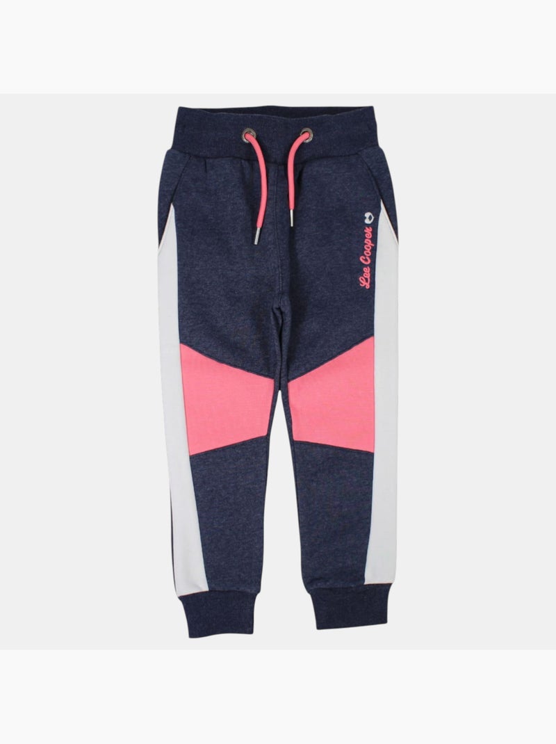 Lee Cooper - Calças de jogging menina Azul-marinho - Kiabi