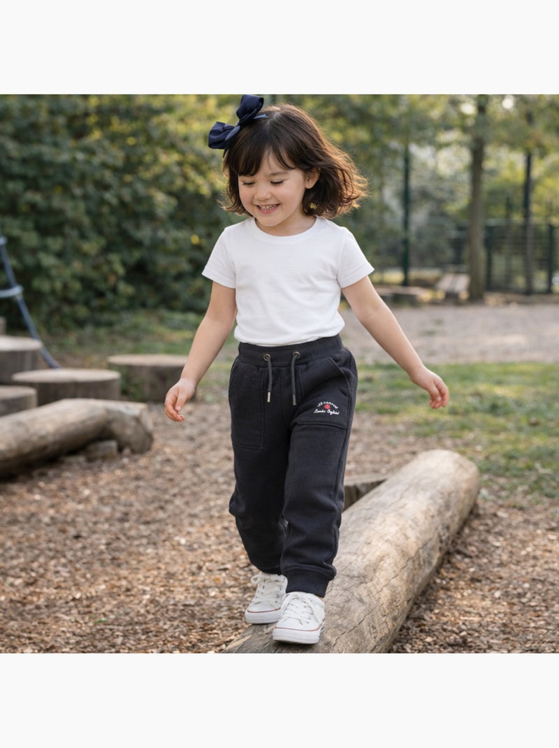 Lee Cooper - Calças de jogging menina Preto - Kiabi