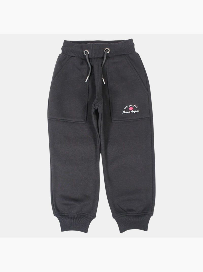 Lee Cooper - Calças de jogging menina Preto - Kiabi