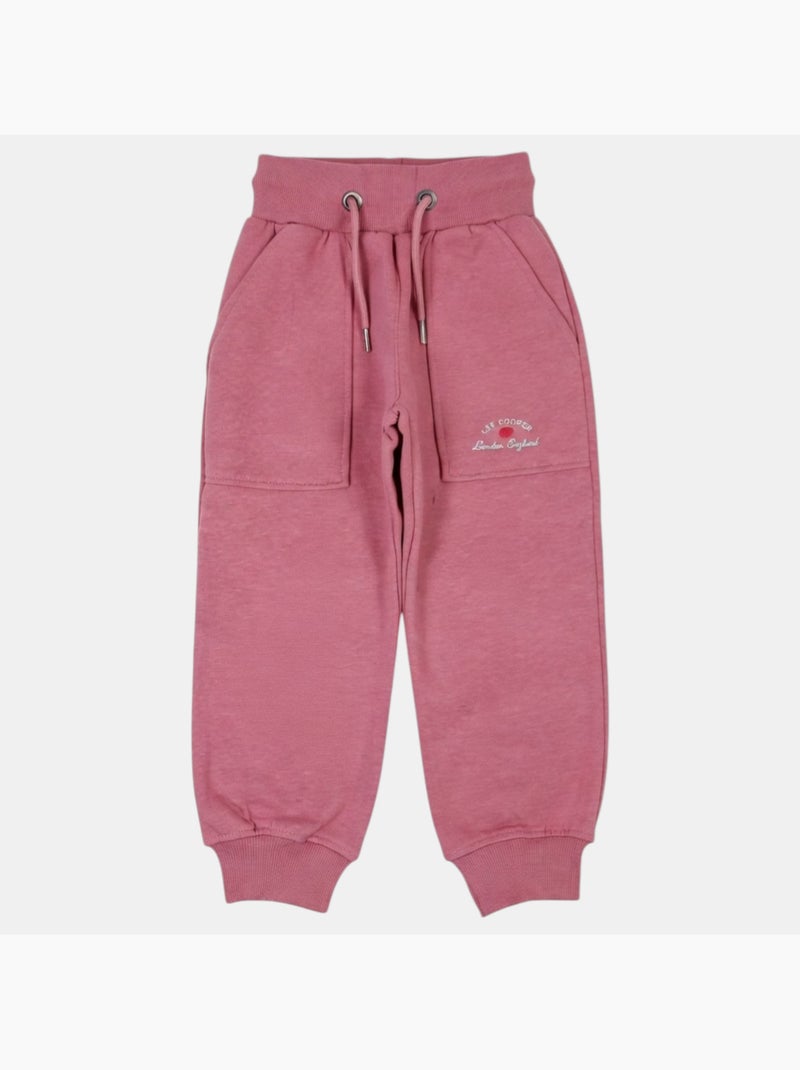 Lee Cooper - Calças de jogging menina Rosa - Kiabi