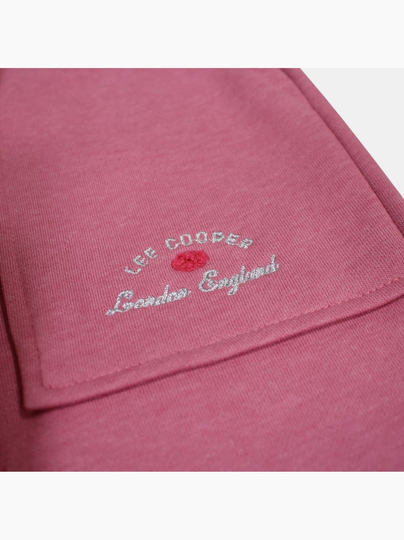 Lee Cooper - Calças de jogging menina Rosa - Kiabi