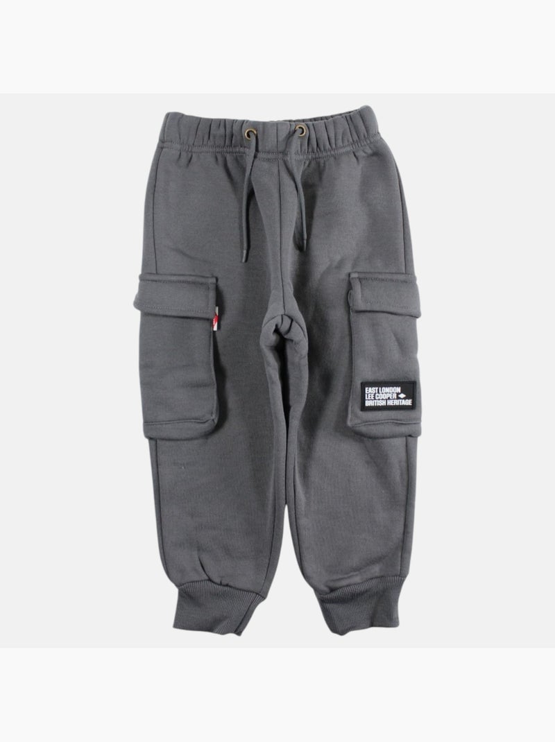 Lee Cooper - Calças de jogging menino Cinza antracite - Kiabi