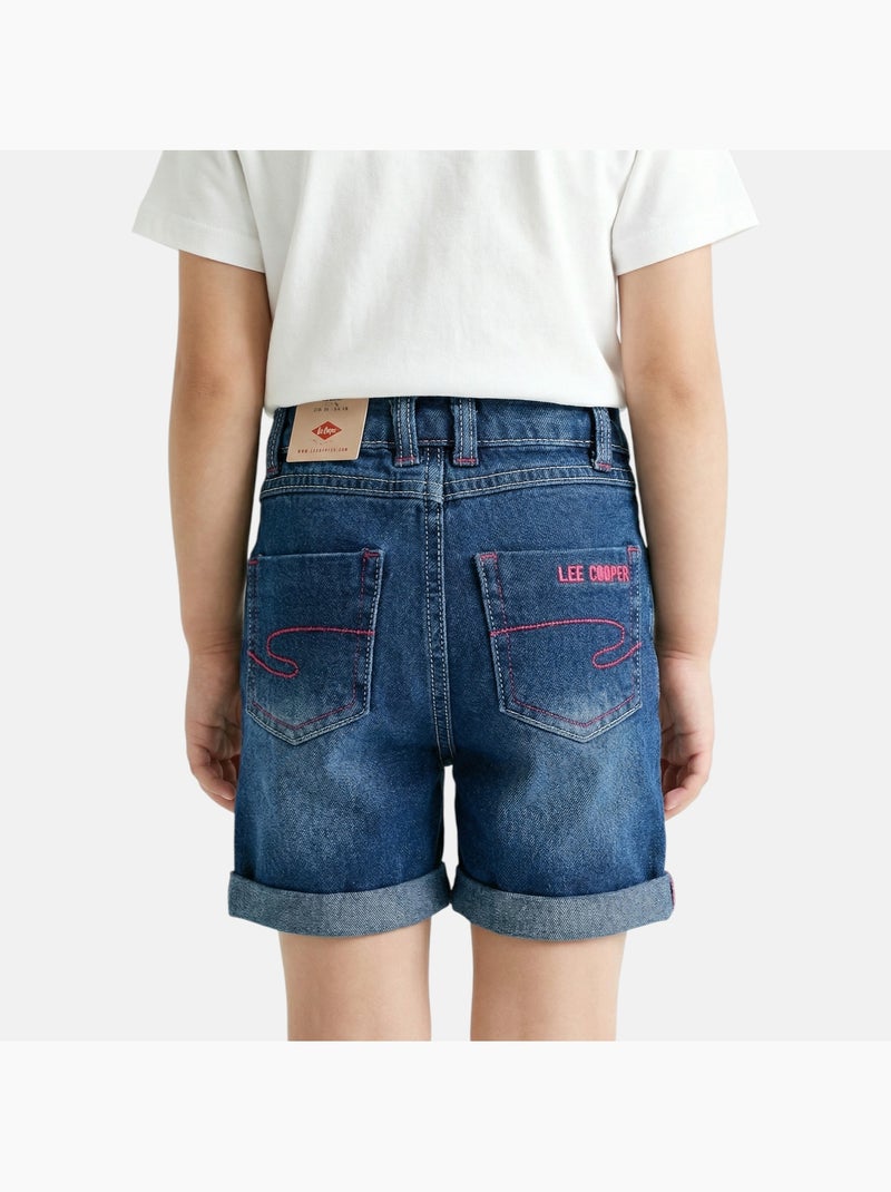 Lee Cooper - Calções  menina Azul-marinho - Kiabi