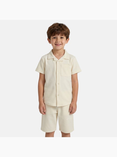 Lee Cooper - Camisa de manga curta e shorts combinando - Kiabi Lee Cooper - Camisa de manga curta e shorts combinando - Kiabi