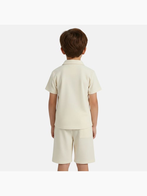 Lee Cooper - Camisa de manga curta e shorts combinando - Kiabi Lee Cooper - Camisa de manga curta e shorts combinando - Kiabi