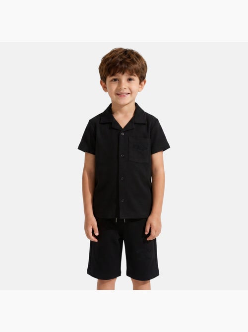 Lee Cooper - Camisa de manga curta e shorts combinando - Kiabi Lee Cooper - Camisa de manga curta e shorts combinando - Kiabi