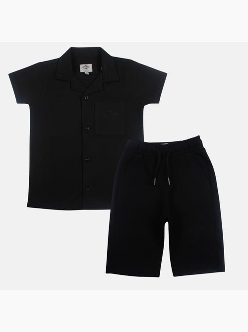 Lee Cooper - Camisa de manga curta e shorts combinando - Kiabi Lee Cooper - Camisa de manga curta e shorts combinando - Kiabi