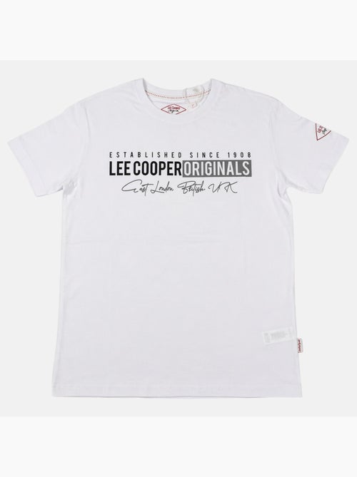 Lee Cooper - Camiseta masculina LEE COOPER de manga curta - Kiabi Lee Cooper - Camiseta masculina LEE COOPER de manga curta - Kiabi