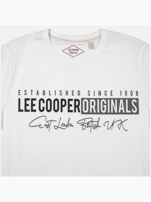 Lee Cooper - Camiseta masculina LEE COOPER de manga curta - Kiabi Lee Cooper - Camiseta masculina LEE COOPER de manga curta - Kiabi