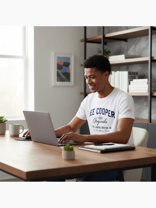 Lee Cooper - Camiseta masculina LEE COOPER de manga curta - Kiabi