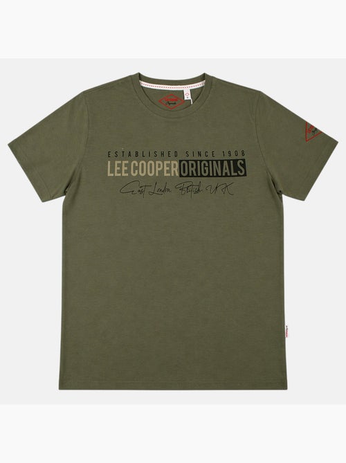 Lee Cooper - Camiseta masculina LEE COOPER de manga curta - Kiabi Lee Cooper - Camiseta masculina LEE COOPER de manga curta - Kiabi