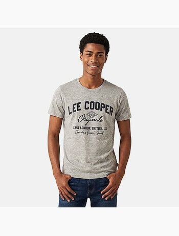 Lee cooper - camiseta masculina lee cooper de manga curta