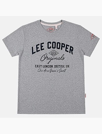 Lee cooper - camiseta masculina lee cooper de manga curta