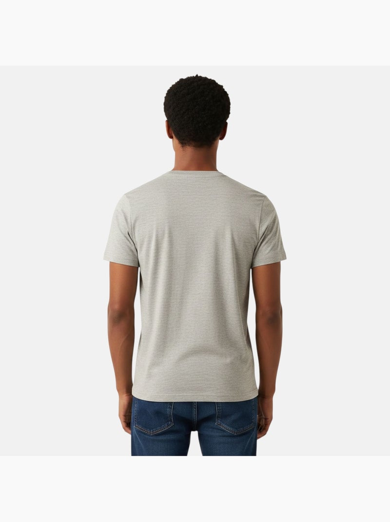 Lee Cooper - Camiseta masculina LEE COOPER de manga curta Cinza - Kiabi