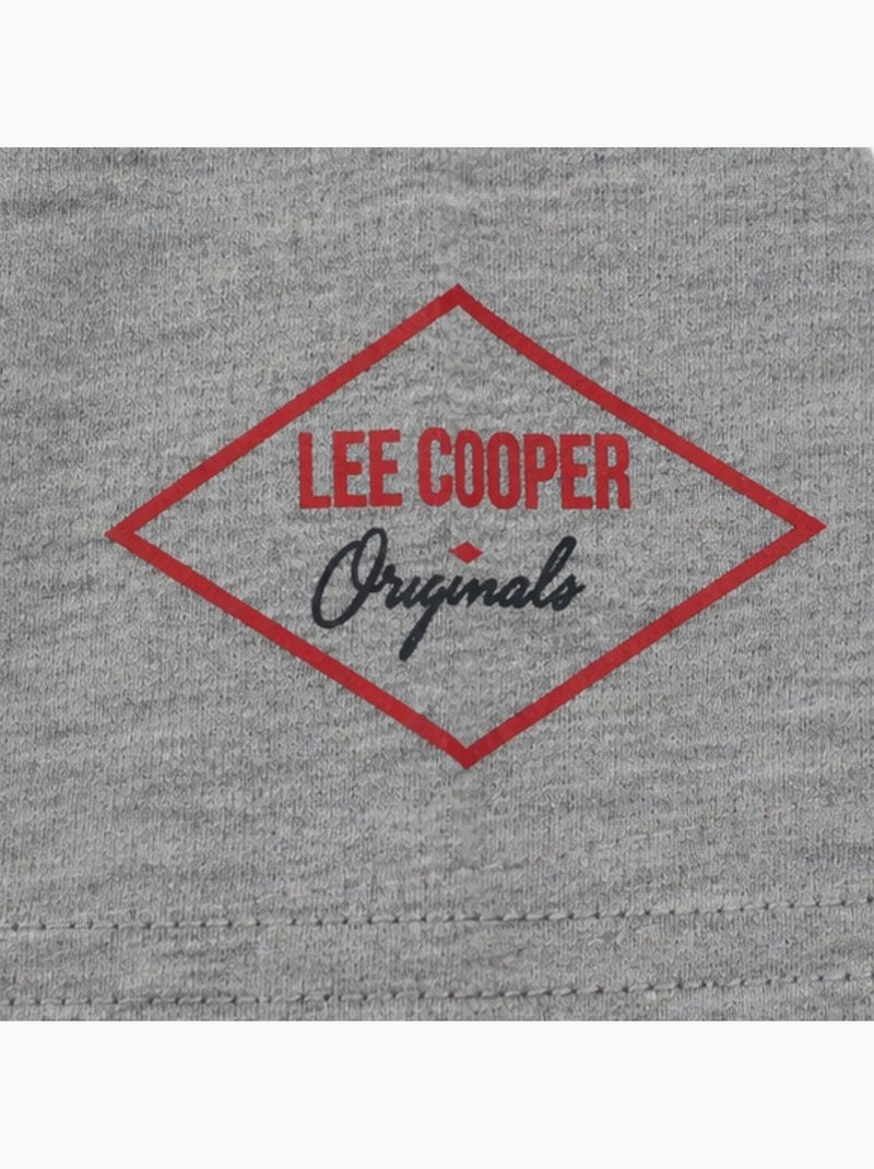 Lee Cooper - Camiseta masculina LEE COOPER de manga curta Cinza - Kiabi