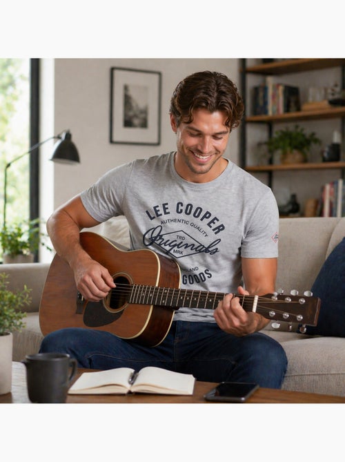 Lee Cooper - Camiseta masculina LEE COOPER de manga curta - Kiabi