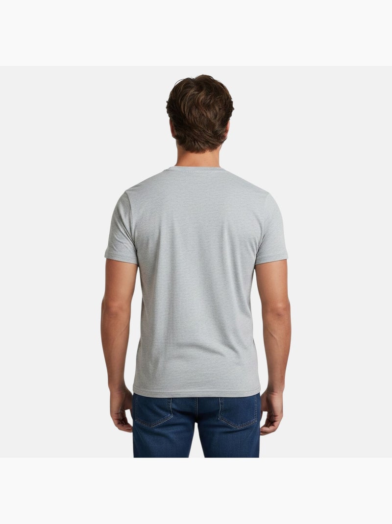 Lee Cooper - Camiseta masculina LEE COOPER de manga curta Cinza - Kiabi