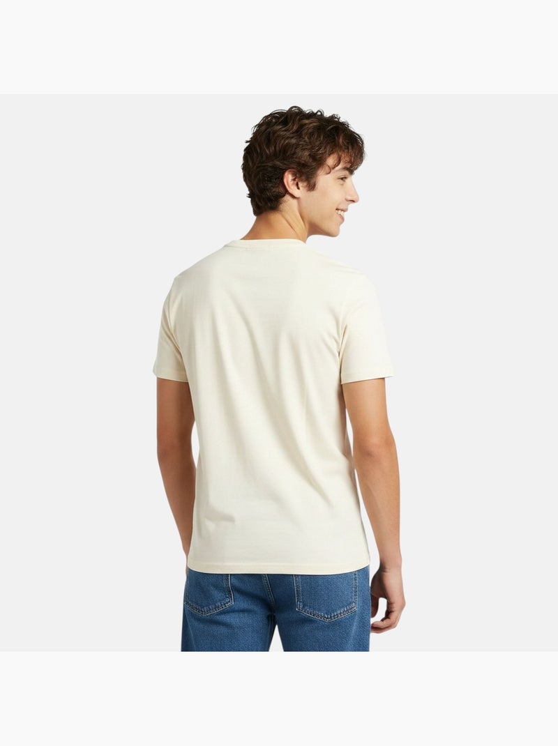 Lee Cooper - Camiseta masculina LEE COOPER de manga curta Ecru - Kiabi