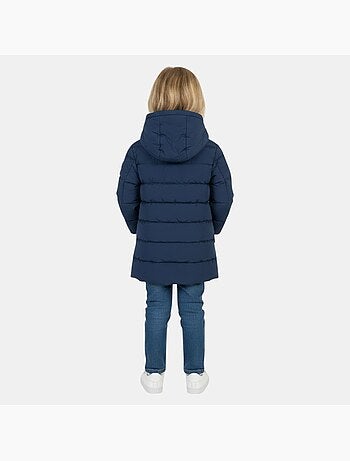 Lee cooper - casaco acolchoado comprido para menina