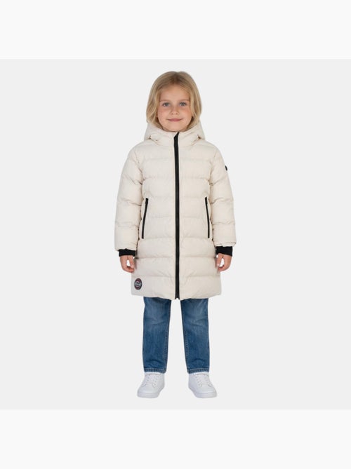 Lee cooper - casaco acolchoado comprido para menina - Kiabi
