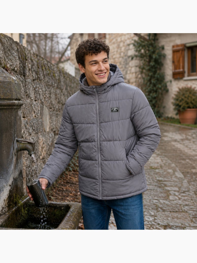 Lee cooper - casaco acolchoado de homem Cinza - Kiabi