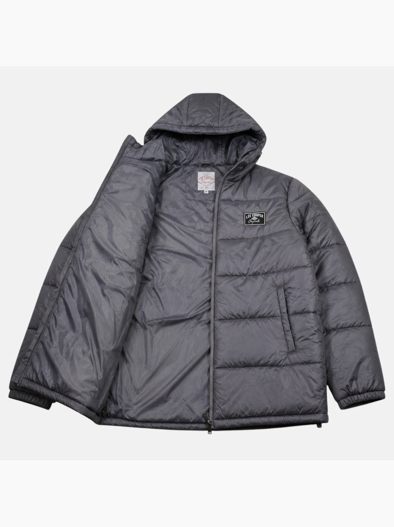 Lee cooper - casaco acolchoado de homem Cinza - Kiabi