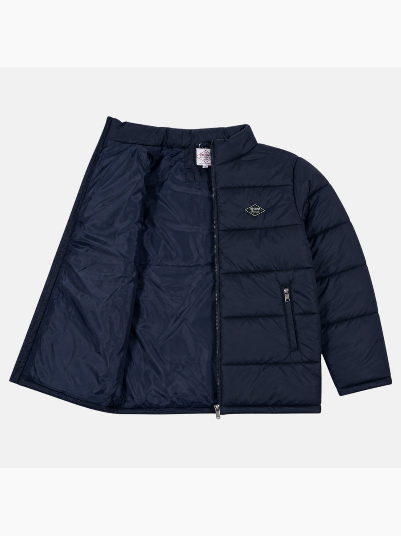 Lee cooper - casaco acolchoado de homem  gola alta Azul-marinho - Kiabi
