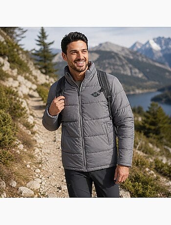 Lee cooper - casaco acolchoado de homem gola alta