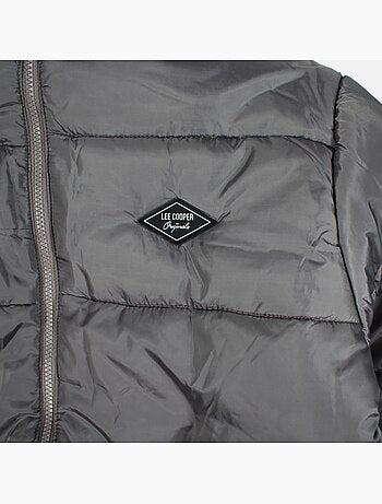Lee cooper - casaco acolchoado de homem gola alta