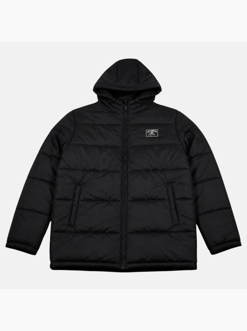 Lee cooper - casaco acolchoado de homem Preto - Kiabi