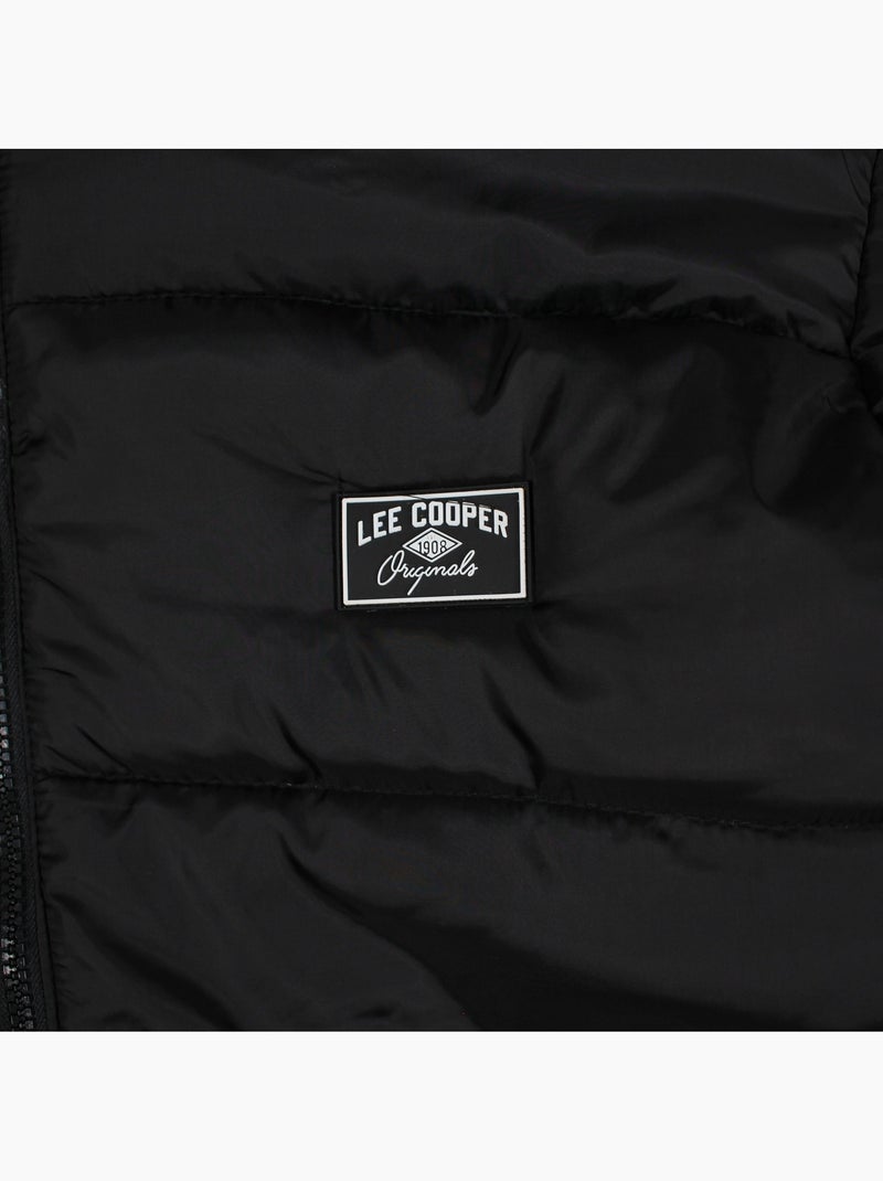 Lee cooper - casaco acolchoado de homem Preto - Kiabi
