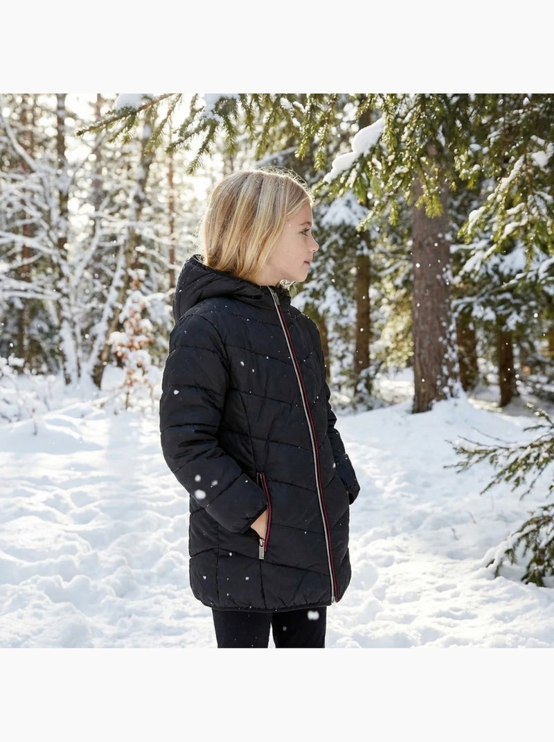 Lee Cooper - Casaco acolchoado menina estampado Preto - Kiabi