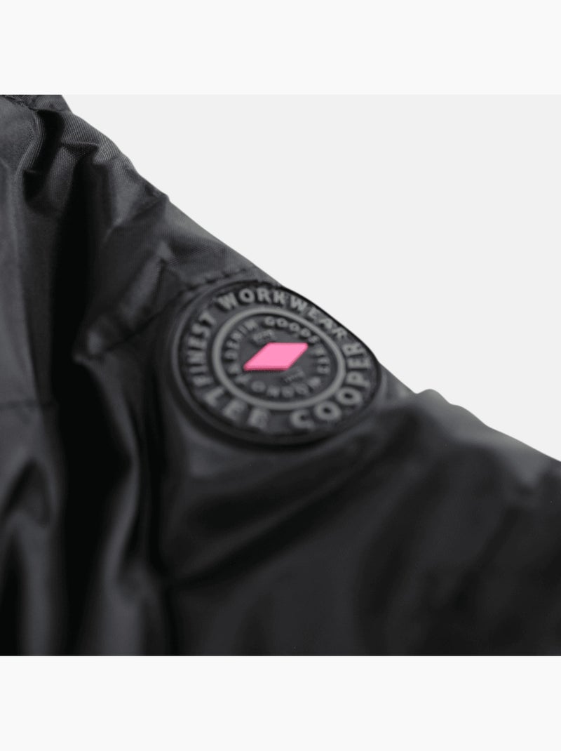 Lee Cooper - Casaco acolchoado menina estampado Preto - Kiabi