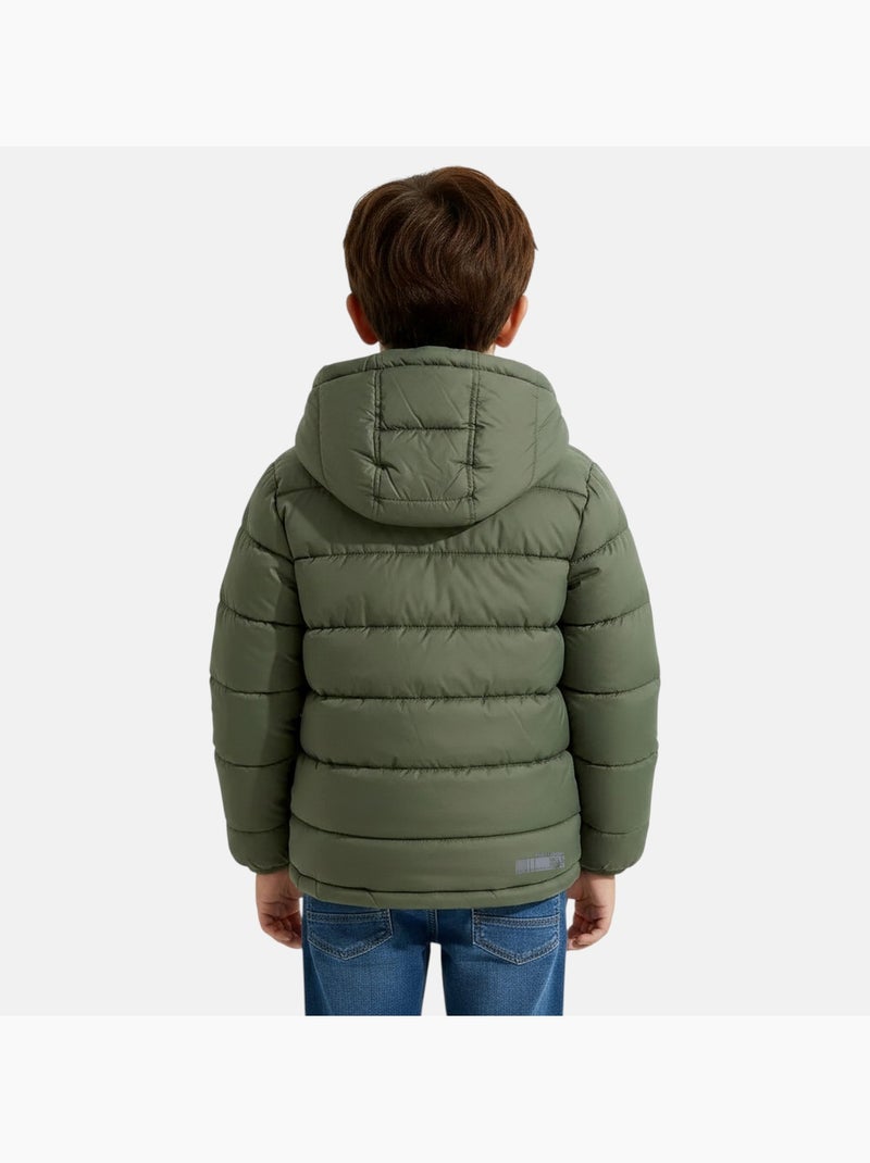 Lee cooper - casaco acolchoado para menino Cáqui - Kiabi