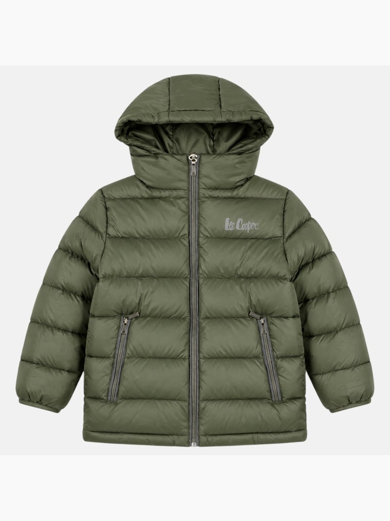 Lee cooper - casaco acolchoado para menino Cáqui - Kiabi