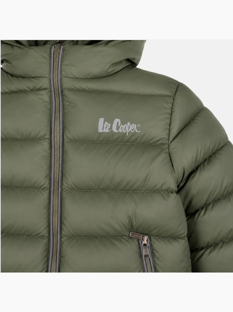 Lee cooper - casaco acolchoado para menino Cáqui - Kiabi