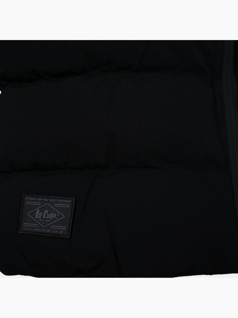 Lee cooper - casaco acolchoado  para menino Preto - Kiabi