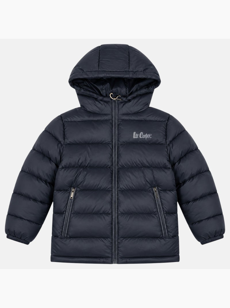 Lee cooper - casaco acolchoado para menino Preto - Kiabi