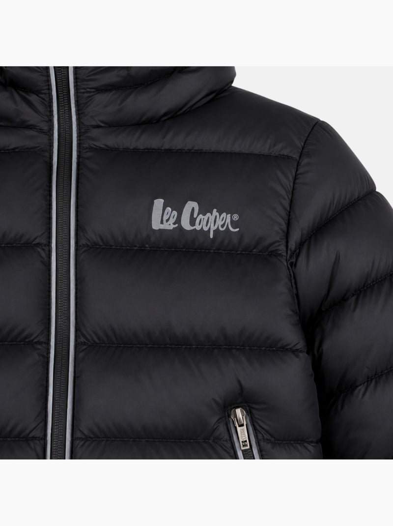 Lee cooper - casaco acolchoado para menino Preto - Kiabi