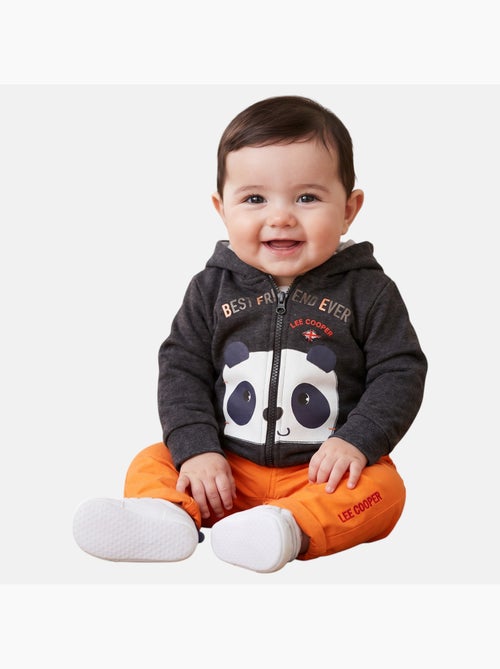 Lee cooper - casaco com capuz com estampa panda e calças - Kiabi Lee cooper - casaco com capuz com estampa panda e calças - Kiabi